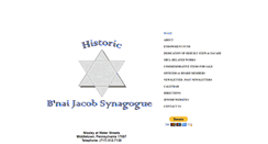 Desktop Screenshot of bnai-jacob.org